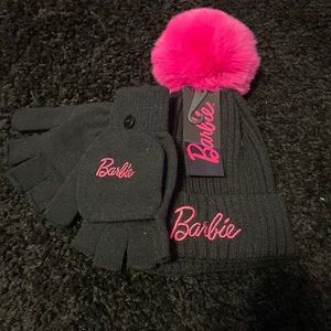 Barbie Hat & Gloves Set